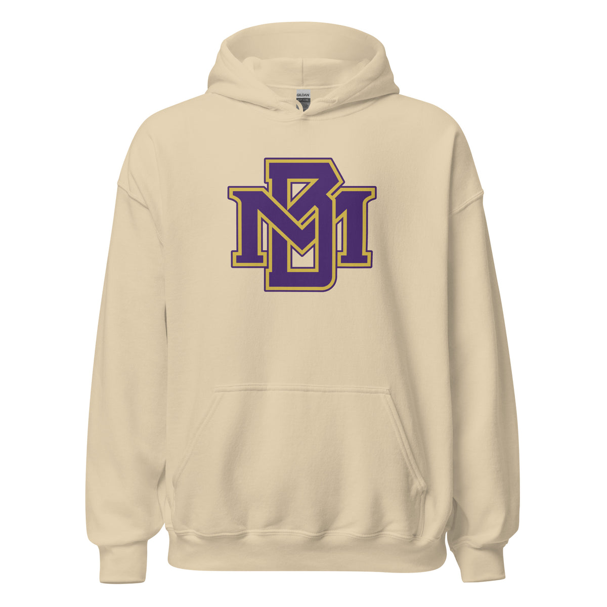 MB Purple and Gold Hoodie